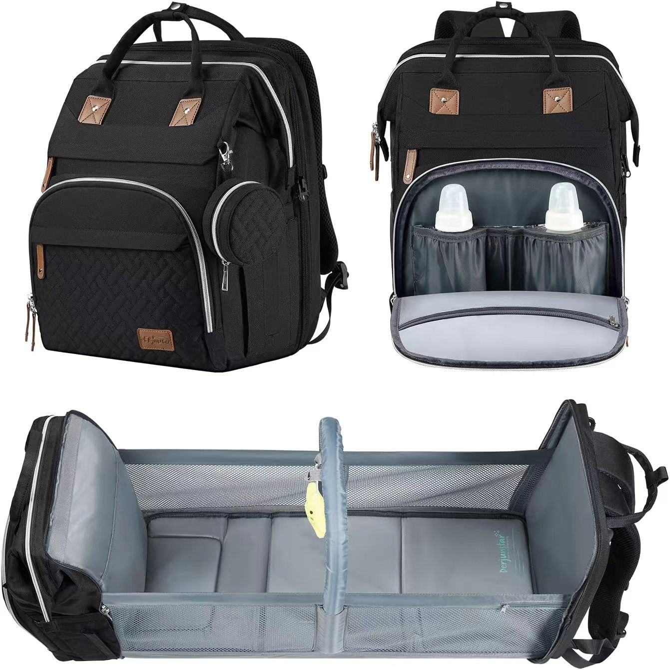 Multi-Use Diaper Bag